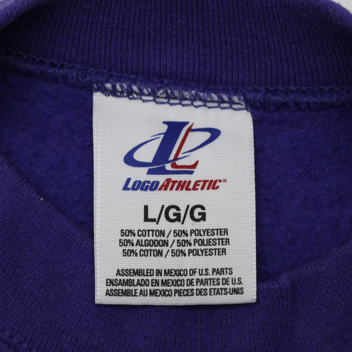 Vintage Logo Athletic Baltimore Ravens 2000 AFC Champions Crewneck Sweatshirt L