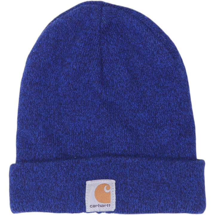 Youth Boys Carhartt Beanie Navy Blue Knit Winter Hat
