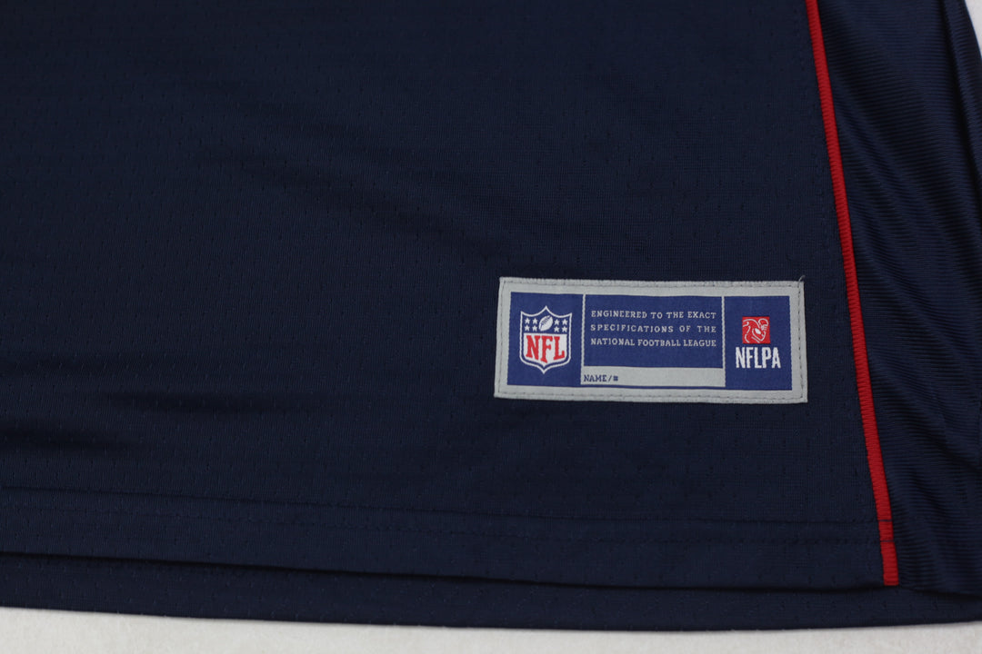 Mens Nike On Field Mens Blue New England Patriots Mac Jones 10 NFL Jersey
