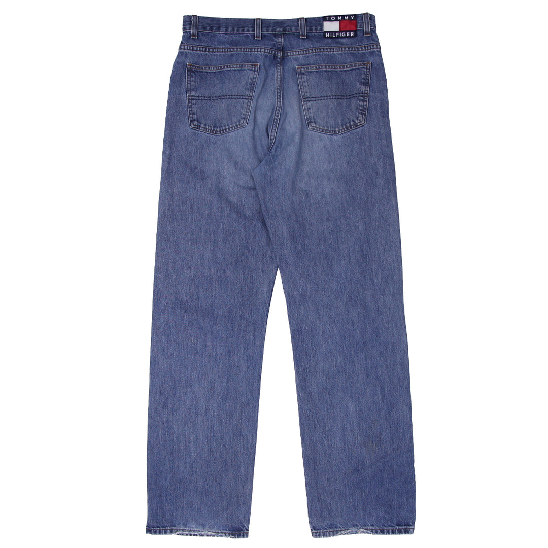 Mens Tommy Jeans Washed Straight Jeans - Fashion Rerun Vintage Migration_Pants