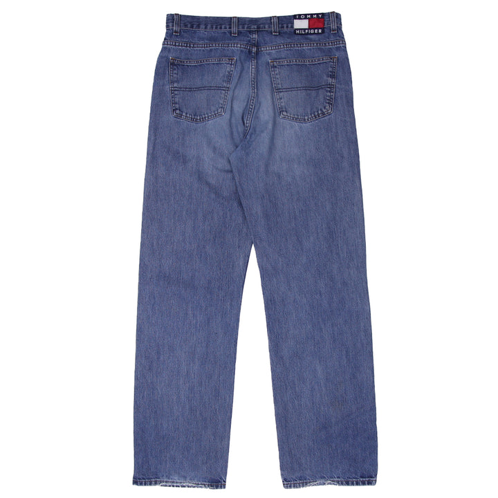 Mens Tommy Jeans Washed Straight Jeans - Fashion Rerun Vintage Migration_Pants