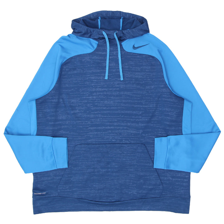 Mens Nike Pro Therma-Fit  Swoosh Embroidered Pullover Hoodie - Fashion Rerun Vintage Migration_Sweaters