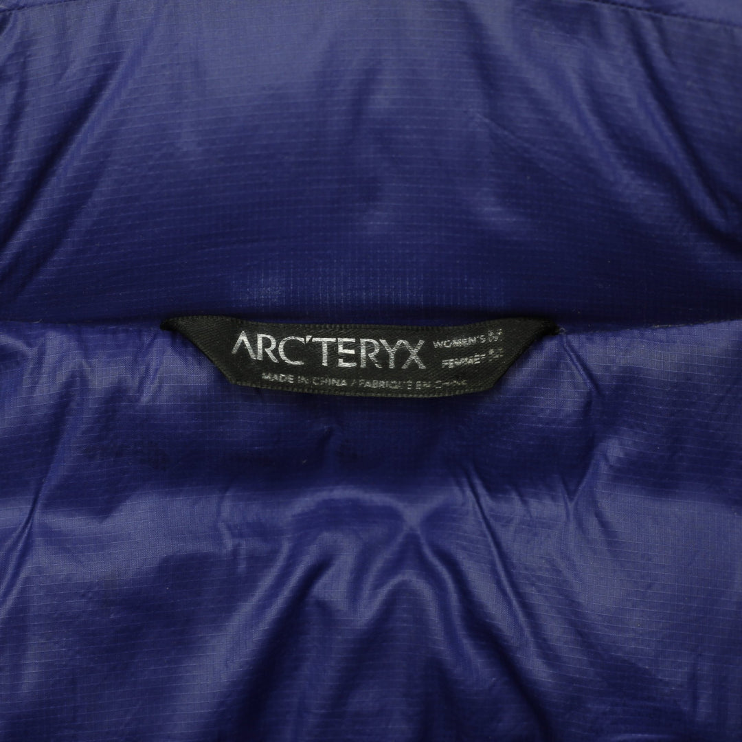 Ladies Arc'teryx Goose Down Insulated Puffer Hoody Jacket Size L