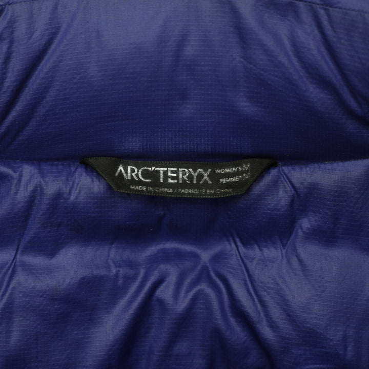 Ladies Arc'teryx Goose Down Insulated Puffer Hoody Jacket Size L