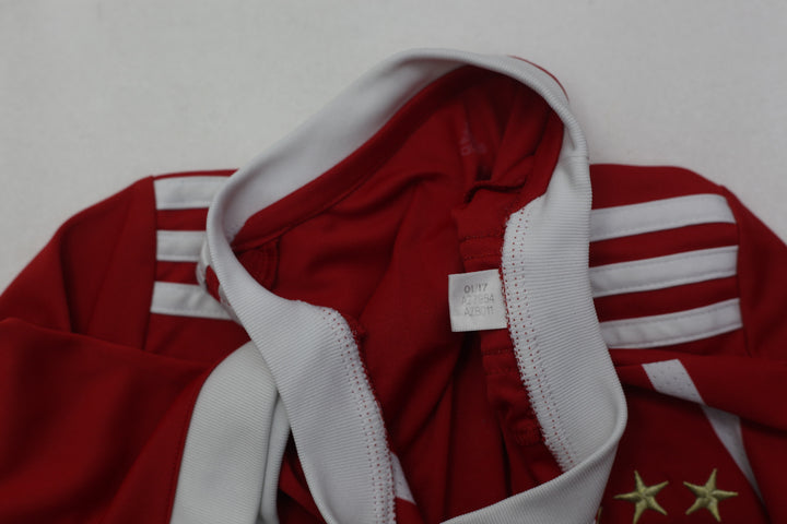 Mens Adidas FC Bayern Munich Home 2017/18 Youth Boys Football Shirt