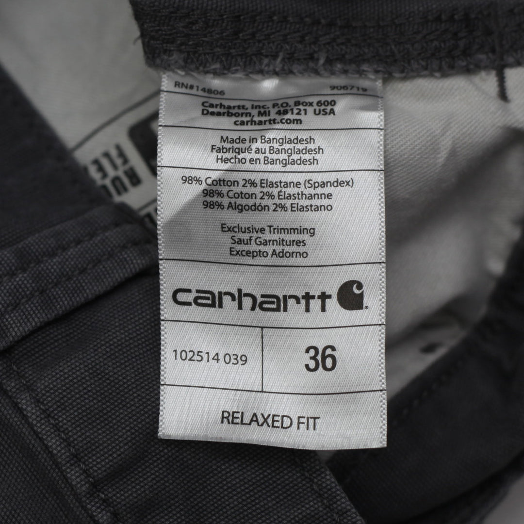 Mens Carhartt Relaxed Fit Rugged Flex Shorts