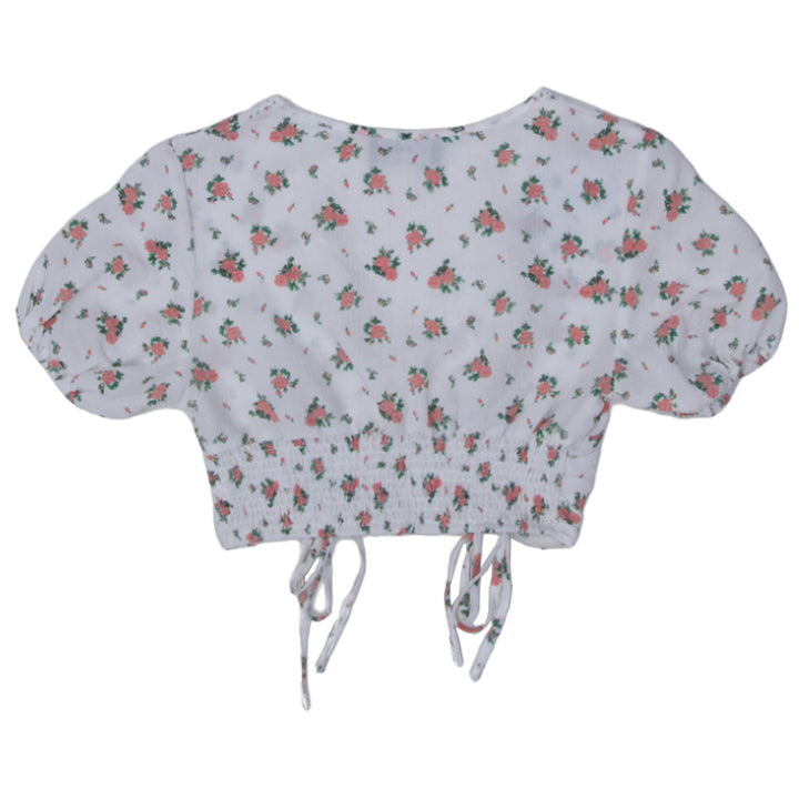Ladies Cider Floral Crop Top