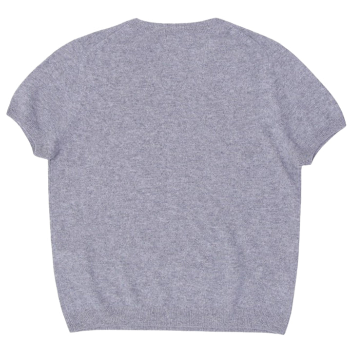 Ladies Quince 100% Cashmere Short Sleeve Sweater