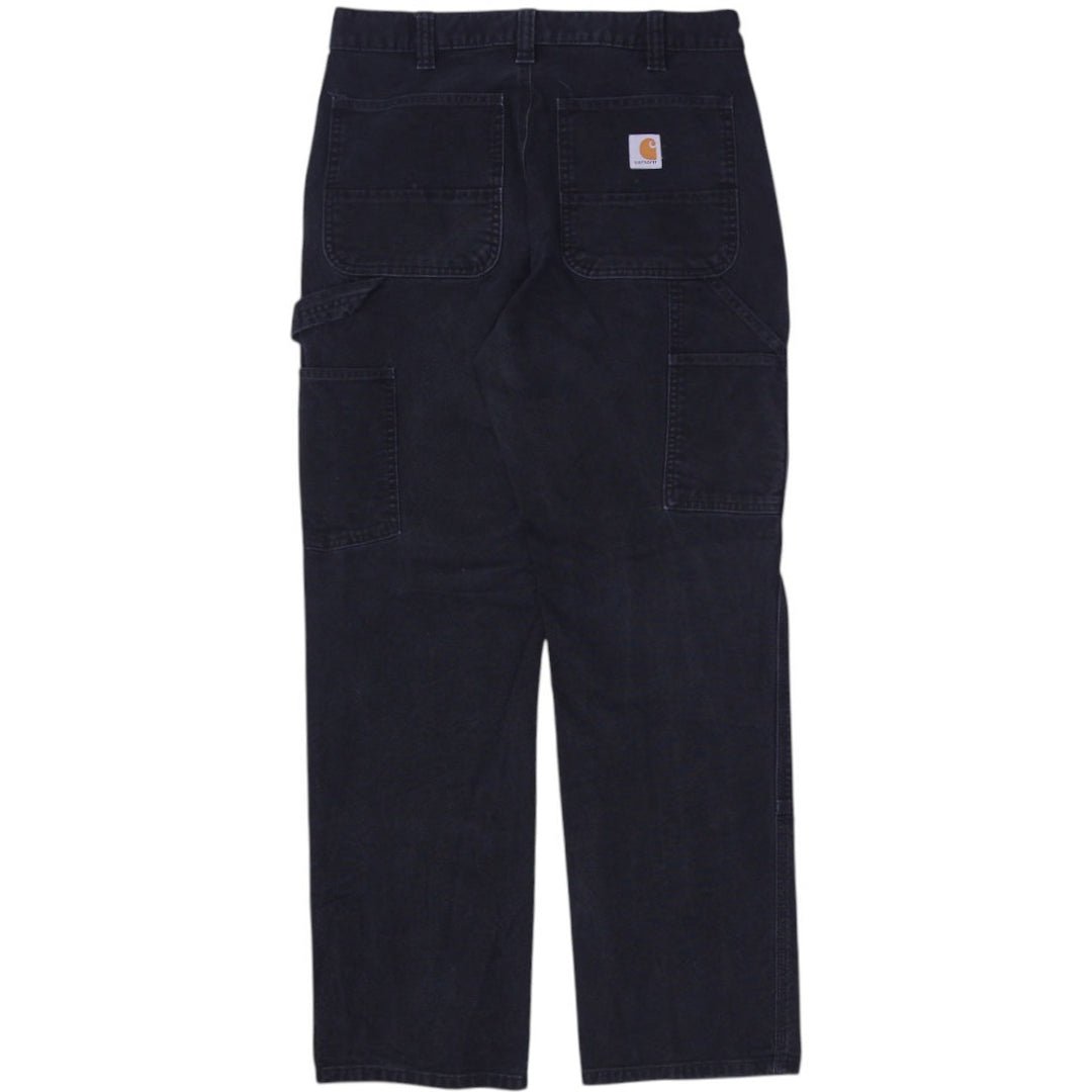 Mens Carhartt 103334 BLK Relaxed Fit Workwear Pants Size 32x32 | Migration_Pants WW Collection - Side View | Fashion Rerun