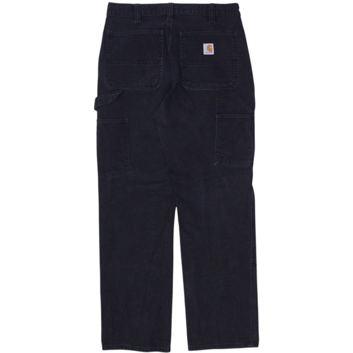 Mens Carhartt 103334 BLK Relaxed Fit Workwear Pants Size 32x32 | Migration_Pants WW Collection - Side View | Fashion Rerun