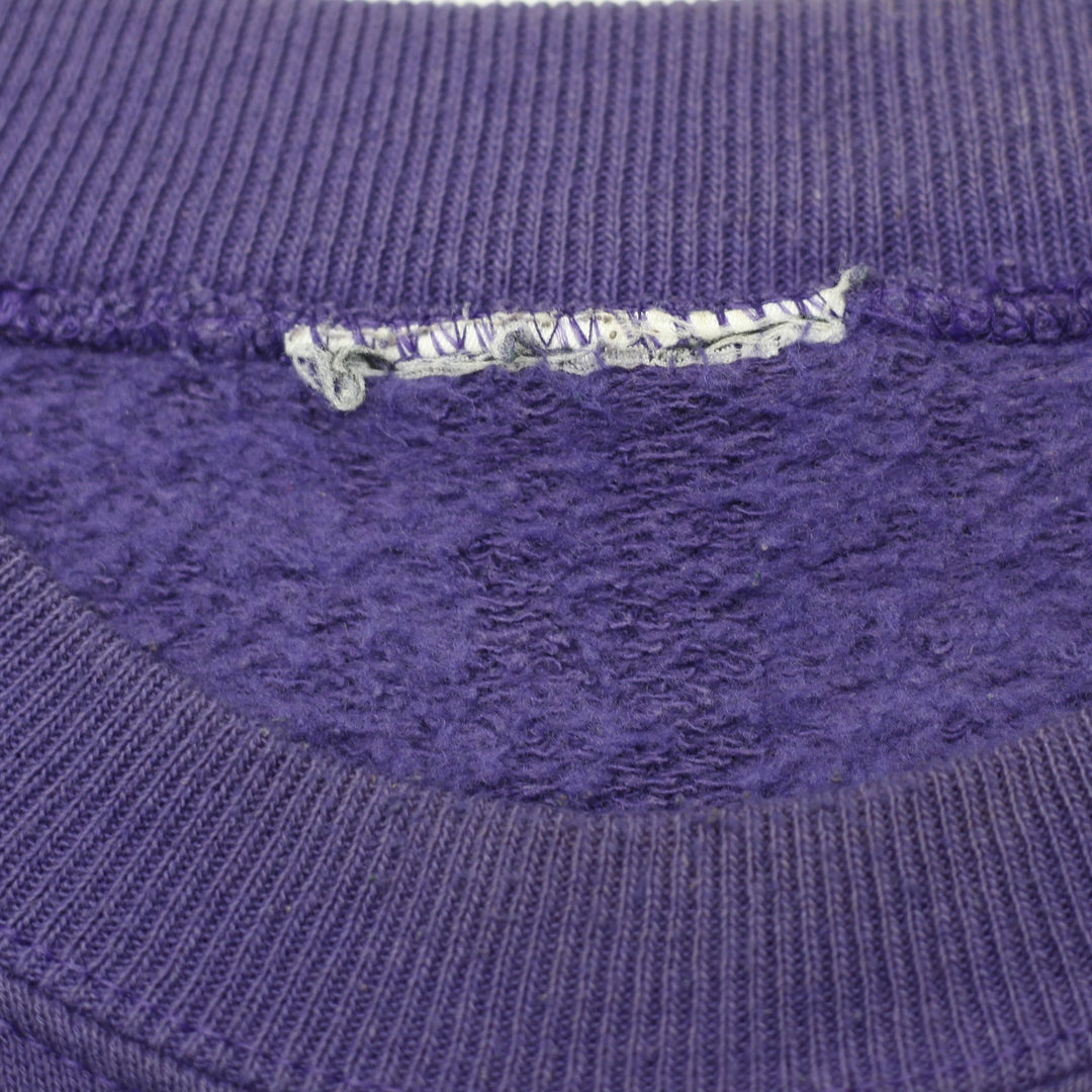 Vintage 90s Nutmeg Mills Northwestern Rose Bowl Sweatshirt Purple Crewneck