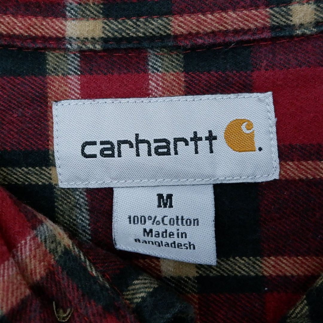 Mens Carhartt 100122 640 Plaid Long Sleeve Shirt