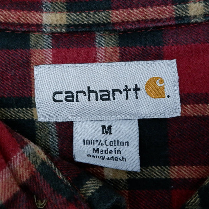 Mens Carhartt 100122 640 Plaid Long Sleeve Shirt