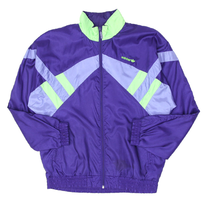 Vintage Adidas Embroidered Full Zip Windbreaker Jacket