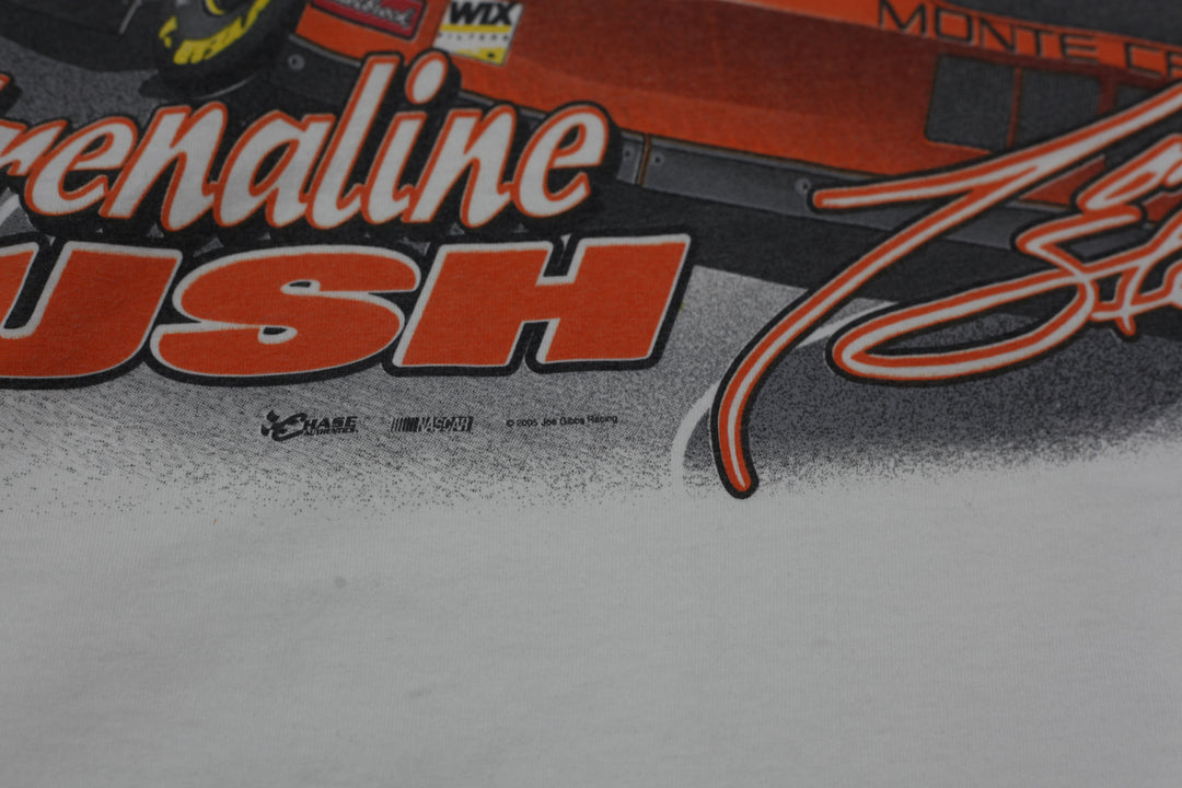 Vintage Tony Stewart The Home Depot Nascar AOP Racing T-Shirt Chase Authentics 2XL