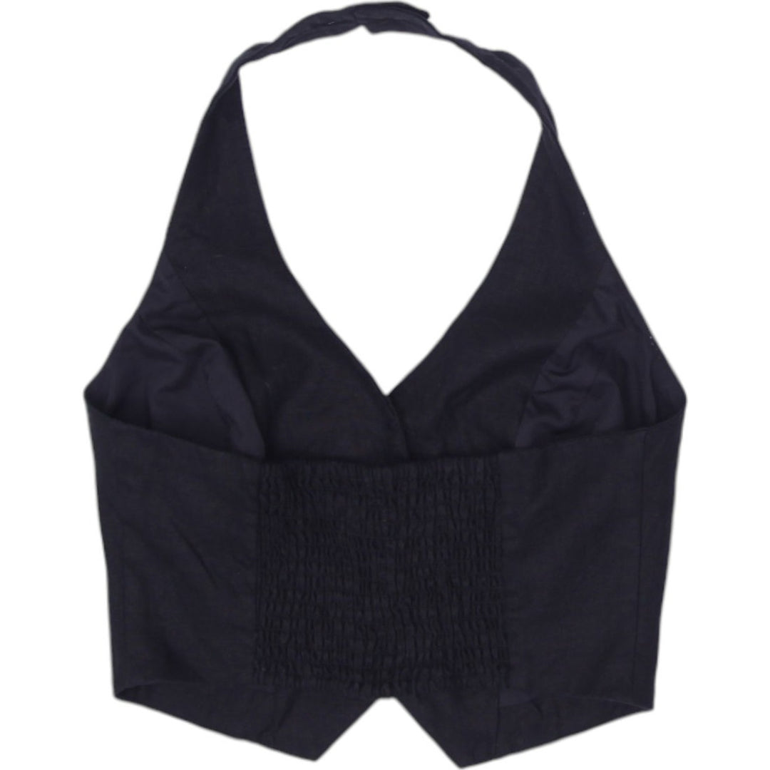 Y2K Button Halter Vest Size 8 | Migration_Y2K Tops - Side View | Fashion Rerun
