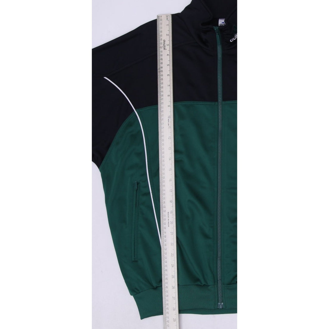Vintage Mens Adidas Wrestling Track Jacket Green Black Full Zip M | Migration_Jackets - View 6 | Fashion Rerun