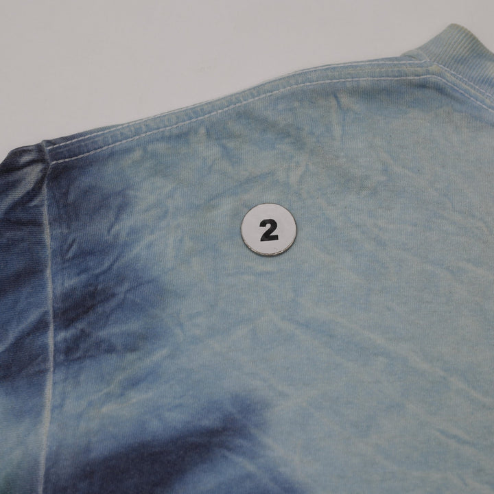 Vintage 90s South Bay Surf SBS Dragon & Surfboard Tie Dye Graphic T-Shirt Sz XL