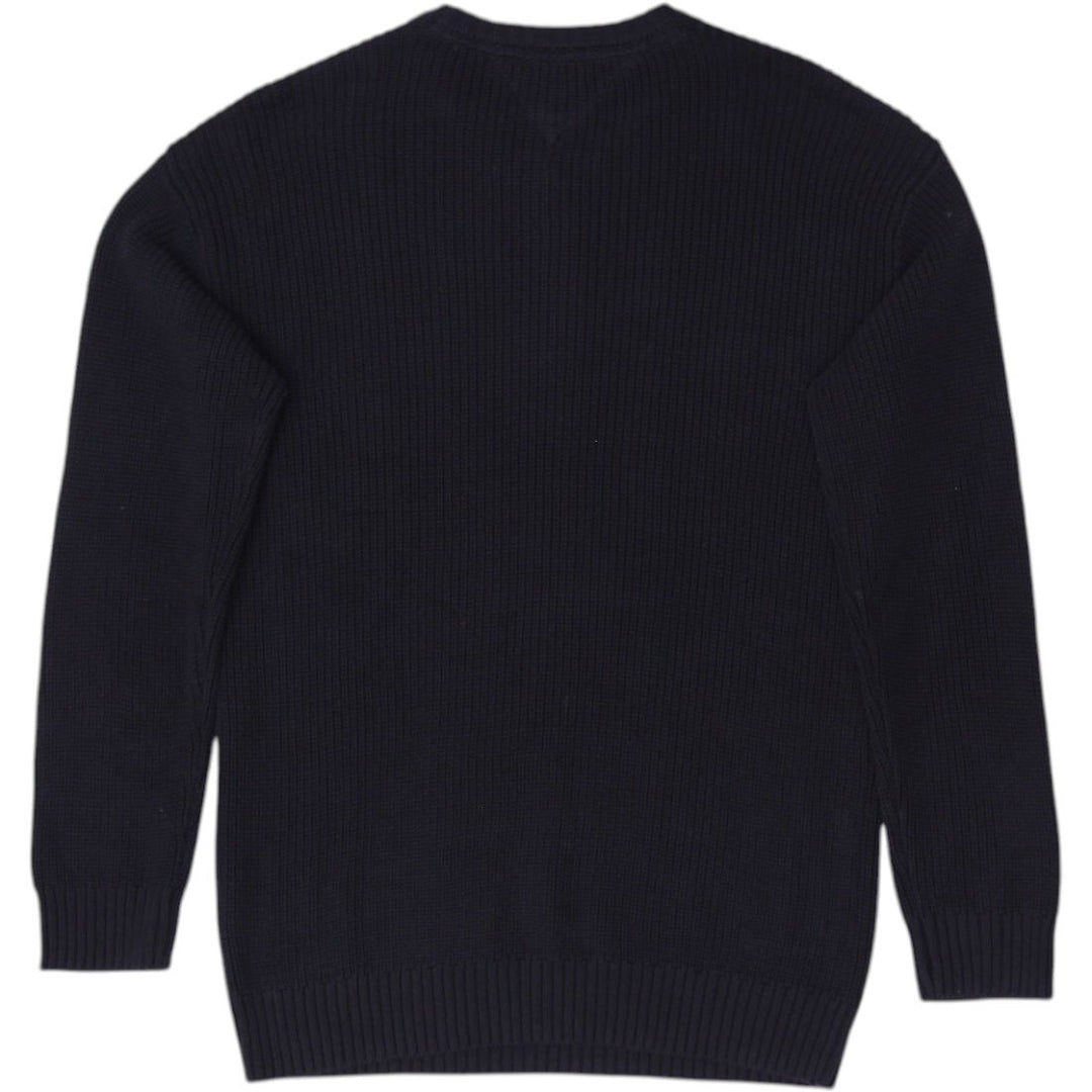 Youth Boys Tommy Hilfiger Crew Neck Stripe Sweater | Migration_Sweaters - Side View | Fashion Rerun