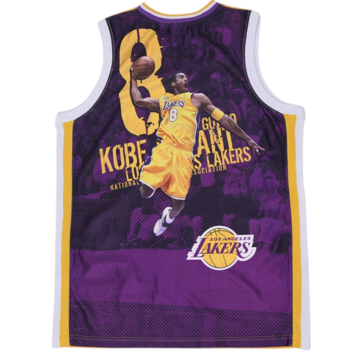 Vintage Kobe Bryant #8 Los Angeles Lakers Majestic Jersey Youth | Migration_Jerseys - Side View | Fashion Rerun