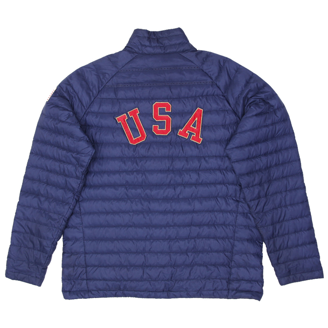 Mens Nike Aeroloft 800 United States Olympic Team Full Zip Jacket - Fashion Rerun Vintage Migration_Jacket