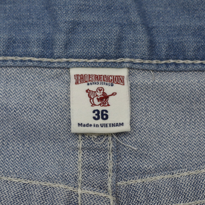 Y2K Mens True Religion Section Straight Jeans Size 36