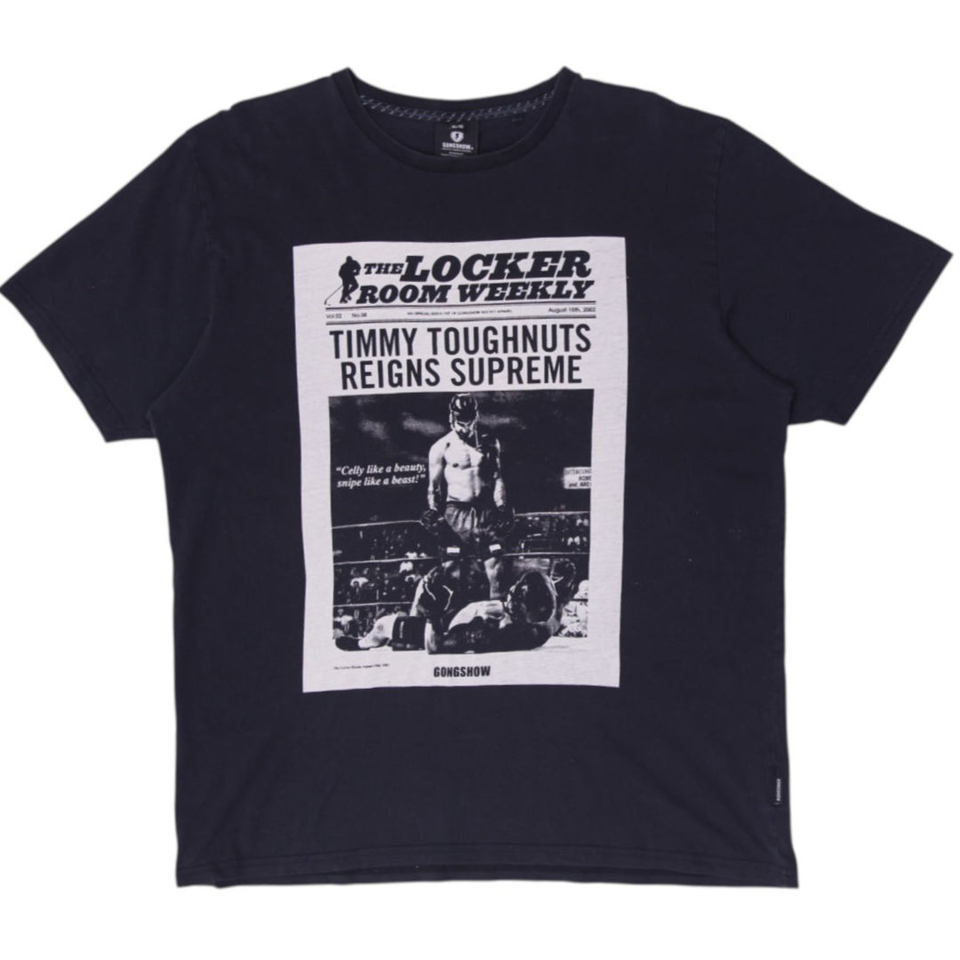 Mens Gongshow "Timmy Tuff" Hockey Lifestyle Graphic T-Shirt Size XL