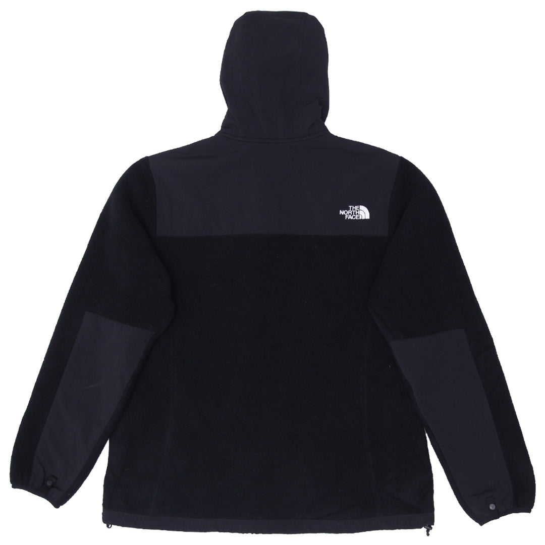 Ladies The North Face Fleece Hooded Denali Jacket Black - Fashion Rerun Vintage Migration_Sweaters