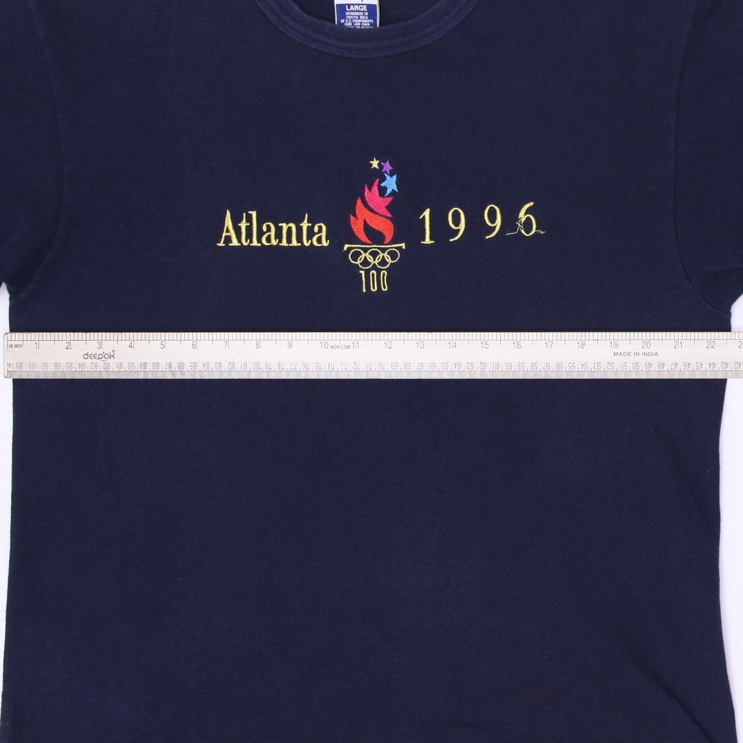 Vintage 90s Champion USA Atlanta Olympics T-Shirt Size L
