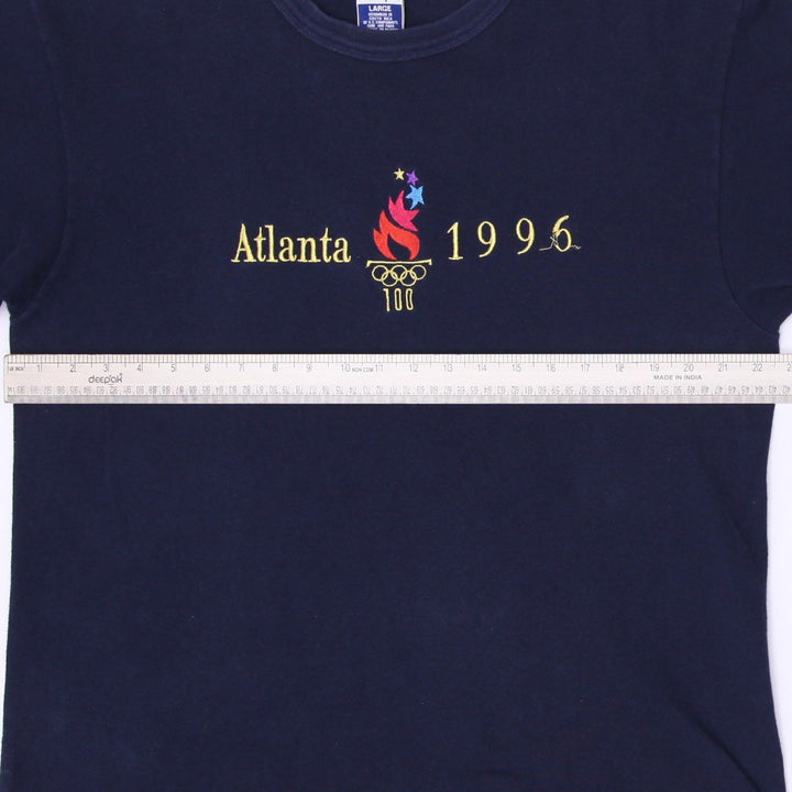 Vintage 90s Champion USA Atlanta Olympics T-Shirt Size L