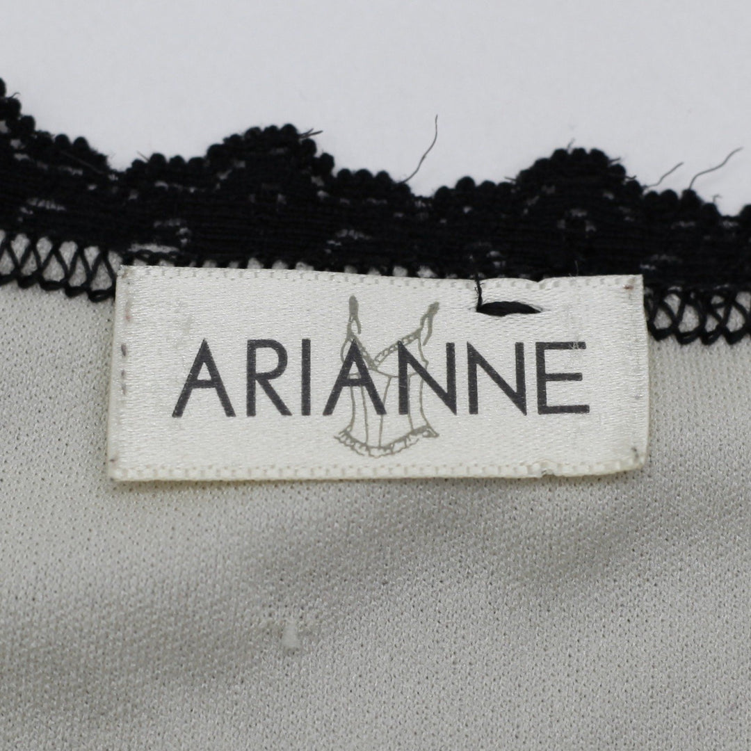 Y2K Ladies Arianne Lace Black Tank Top Crochet Pattern
