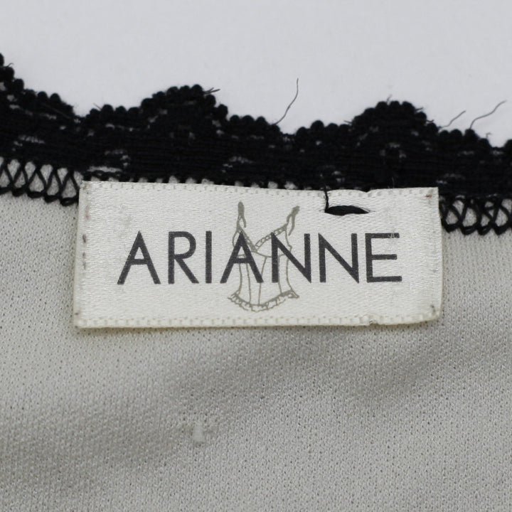 Y2K Ladies Arianne Lace Black Tank Top Crochet Pattern
