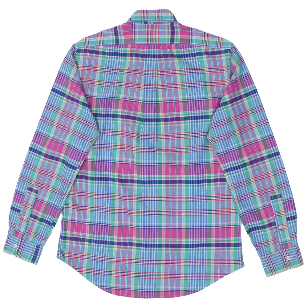 Mens Ralph Lauren Checkered Long Sleeve Shirt - Fashion Rerun Vintage Migration_Shirt