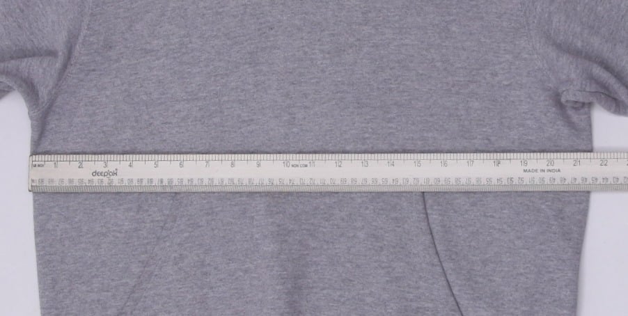 Vintage Nike Embroidered Center Swoosh Logo Gray Pullover Hoodie M | Migration_Hoodies - View 6 | Fashion Rerun