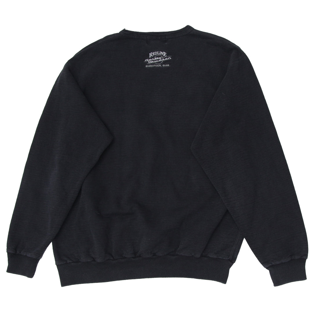 Vintage Non Fiction Harley Davidson Embroidered Sweatshirt