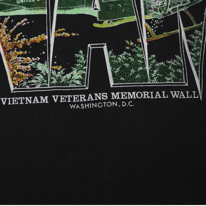 Vintage 1990’s Tour of Duty Movie Vietnam Graphic T-Shirt L Single Stitch USA | Migration_T-Shirts - Detail V | Fashion Rerun