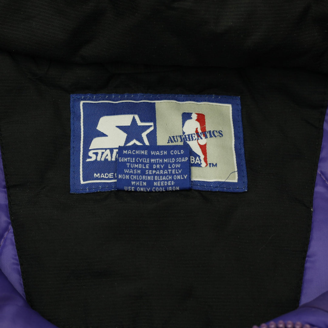 Vintage Starter Los Angeles Lakers Pullover Jacket Size XXL | Migration_Jackets MJ DROP - Detail View | Fashion Rerun