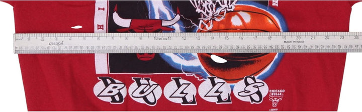 Vintage 90s Logo 7 Chicago Bulls NBA Basketball Crewneck Sweatshirt