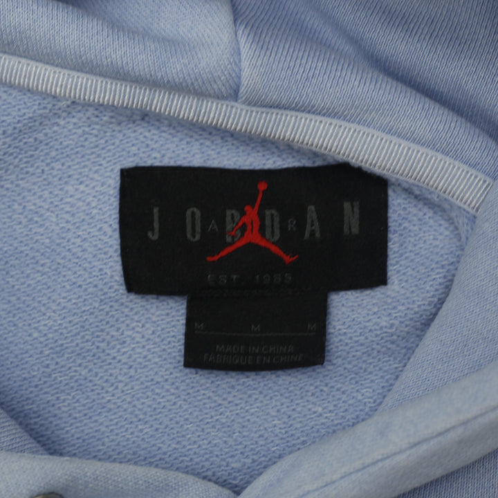 Mens Air Jordan Light Blue Pullover Hoodie M | Migration_Hoodies - Back View | Fashion Rerun