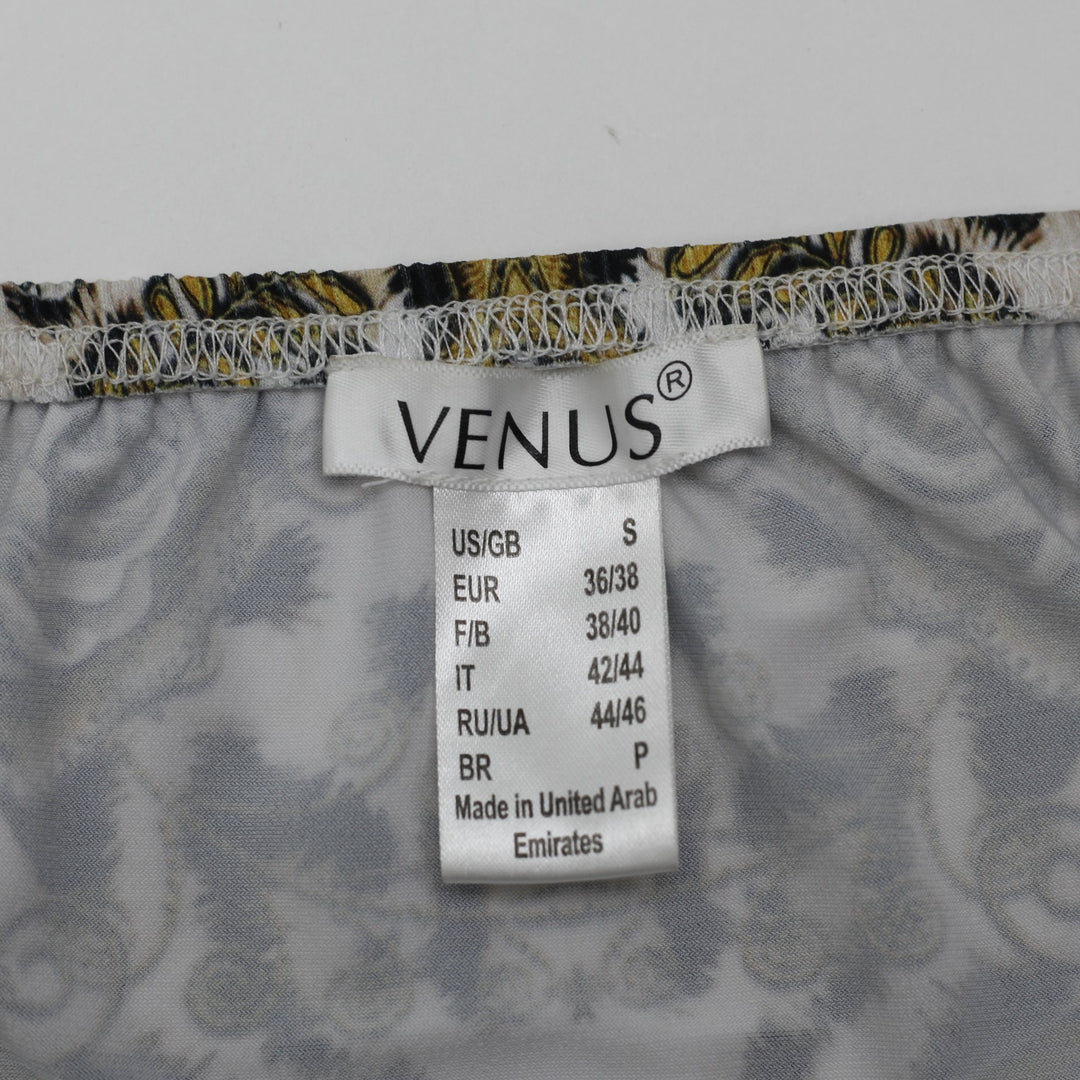 Y2K Ladies Leopard Print Artsy Cool Sleeveless Tank Top Size S | Migration_Y2K Tops - Back View | Fashion Rerun