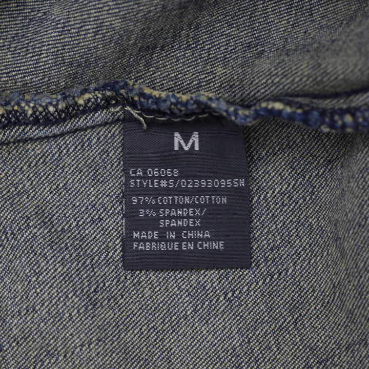 Y2K Side Street Studded Blue Denim Jacket Size M | Migration_Jackets - Detail View | Fashion Rerun