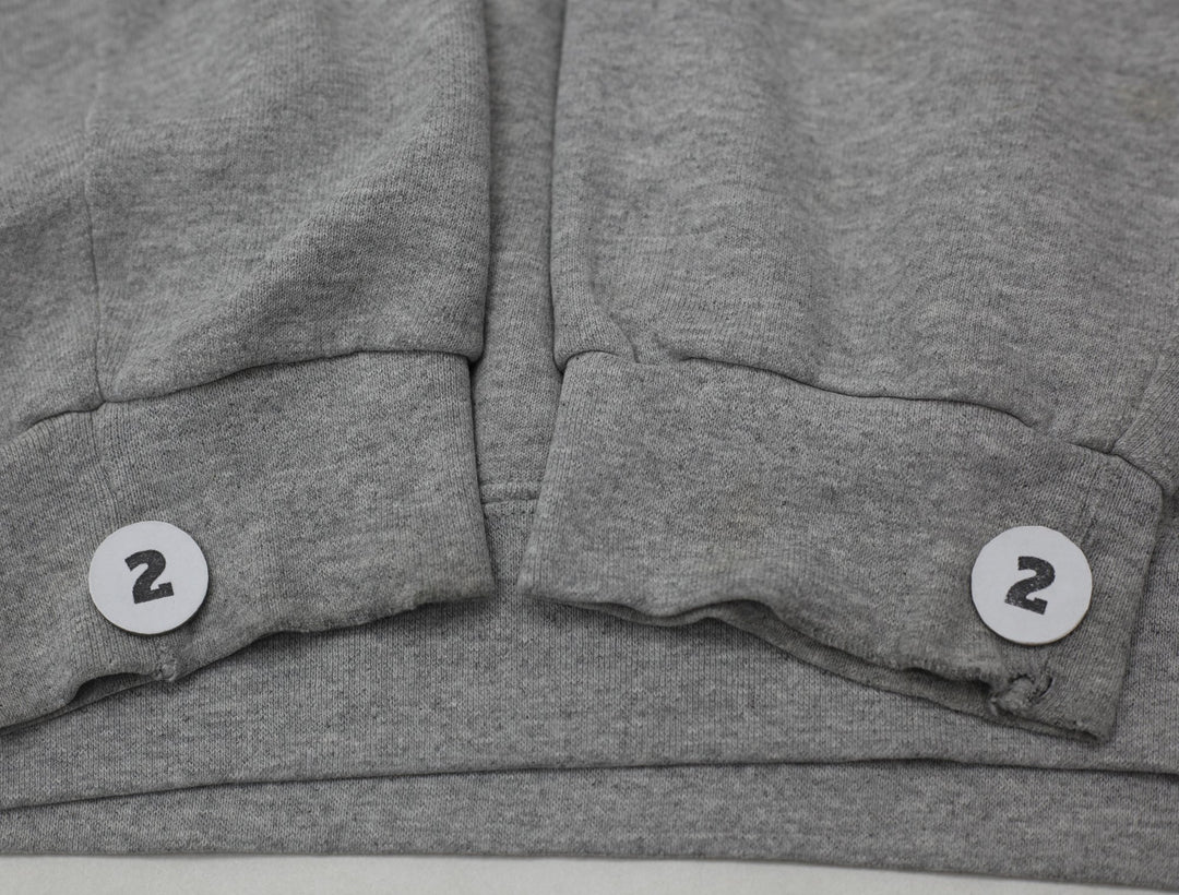 Vintage 90s Nike Center Swoosh Gray Pullover Hoodie Size XL | Migration_Hoodies - View 9 | Fashion Rerun