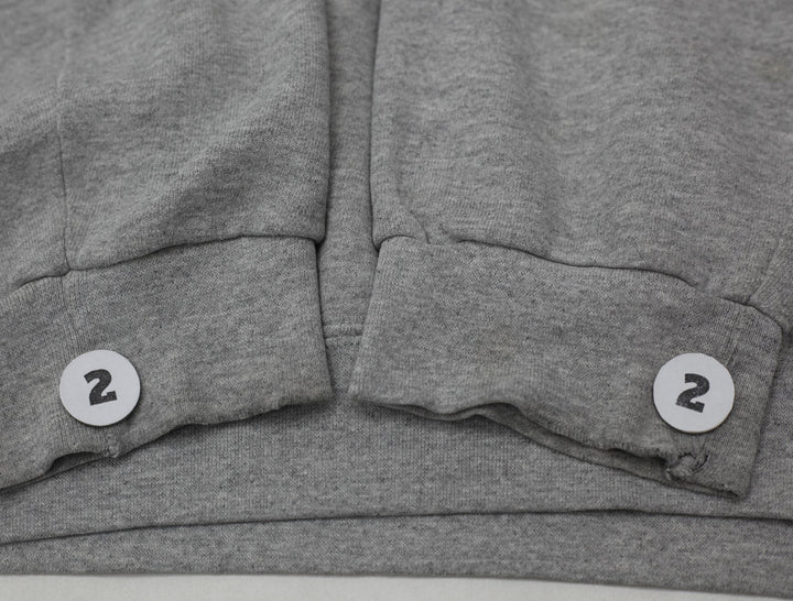 Vintage 90s Nike Center Swoosh Gray Pullover Hoodie Size XL | Migration_Hoodies - View 9 | Fashion Rerun