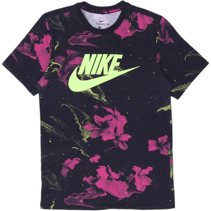 Mens Nike Floral Graphic Sportswear T-Shirt Size S