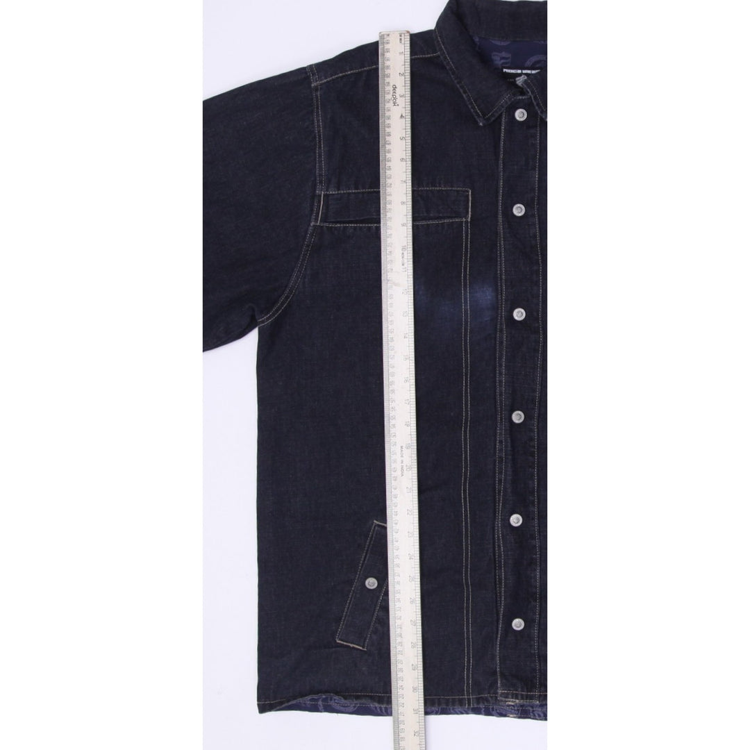 Y2K Youth Boys Rocawear Denim Jacket Embroidered Logo