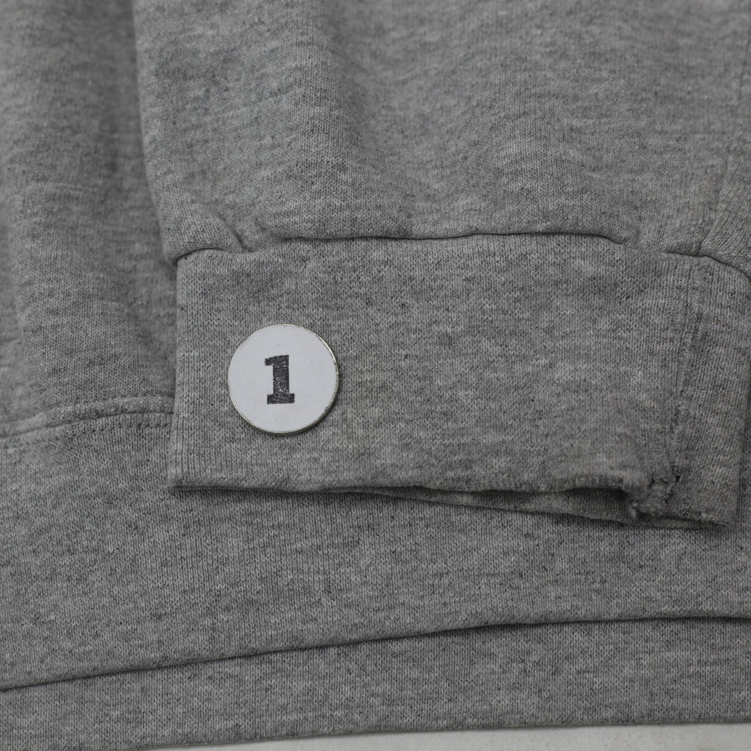 Vintage 90s Nike Center Swoosh Gray Pullover Hoodie Size XL | Migration_Hoodies - View 8 | Fashion Rerun