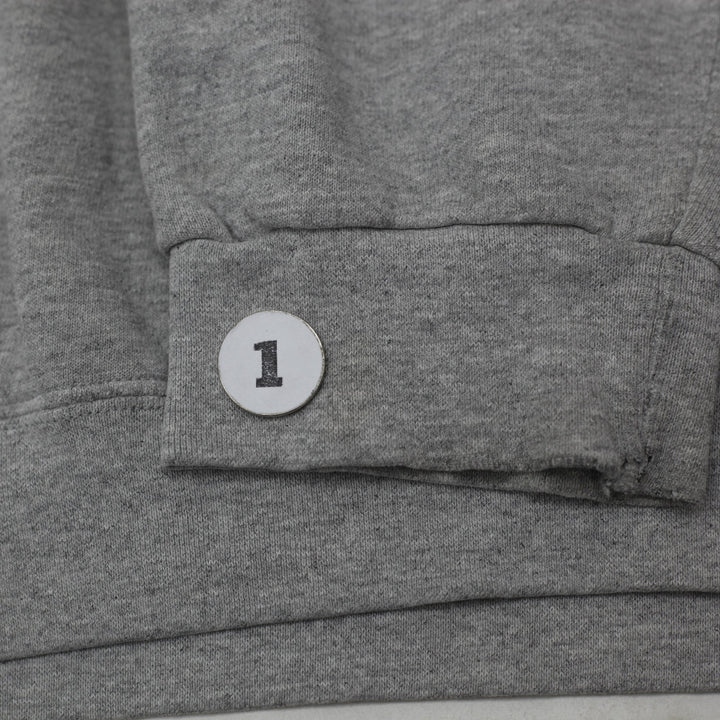 Vintage 90s Nike Center Swoosh Gray Pullover Hoodie Size XL | Migration_Hoodies - View 8 | Fashion Rerun