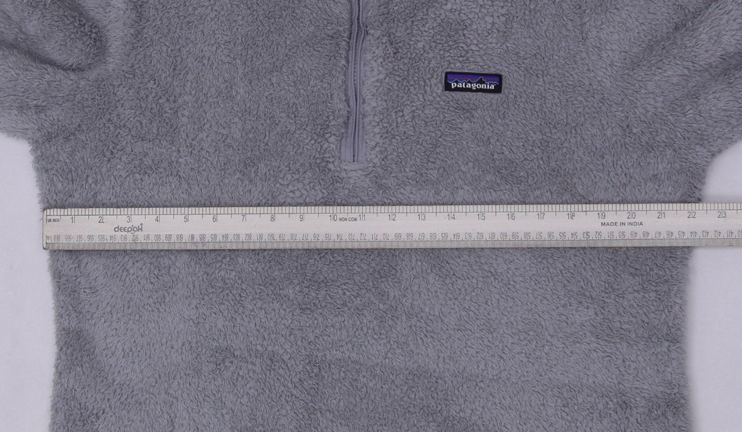 Mens Patagonia Fleece Jacket Gray Quarter Zip Pullover Warm XL | Migration_Jackets - View 8 | Fashion Rerun