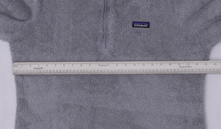 Mens Patagonia Fleece Jacket Gray Quarter Zip Pullover Warm XL | Migration_Jackets - View 8 | Fashion Rerun