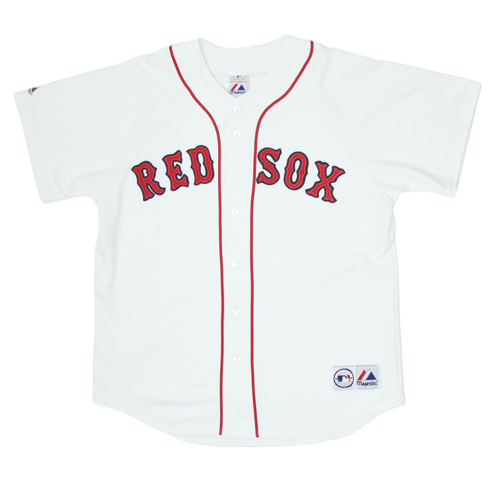 Vintage Majestic Boston Red Sox Baseball Jersey Made In USA